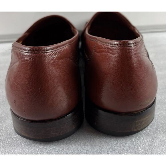 Forli Mens Genuine Brown Leather Shoes Dress Shoe SZ 13 main image 10